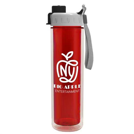 ITB16Q - The Chiller - 16 oz. Double Wall Insulated Bottle with Quick Snap Lid